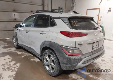 2022 Hyundai Kona Sel from USA, damaged, VIN KM8K6CAB2NU872216